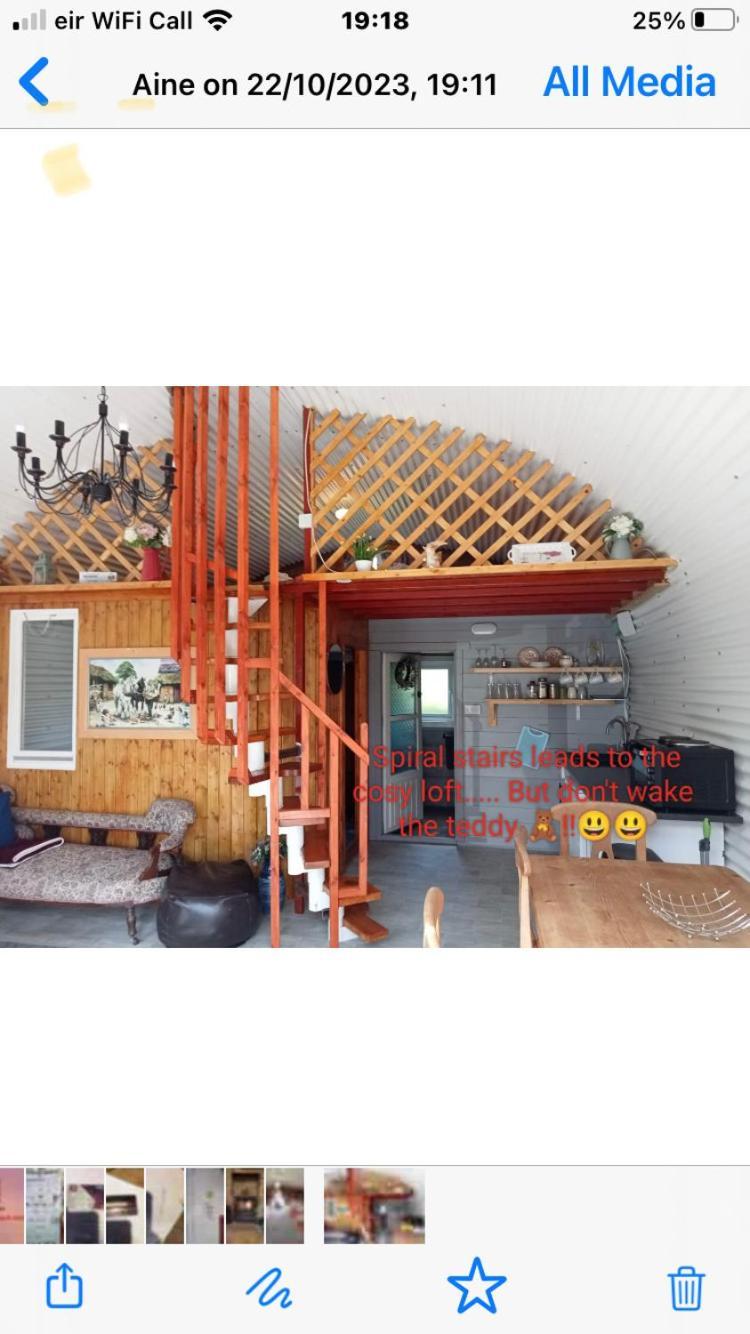 Sallys Cabin Kilcolgan Zewnętrze zdjęcie